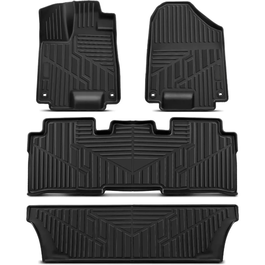 

Пользовательские подходят для защиты от атмосферных воздействий TPE, напольные коврики, подкладка в багажник для Honda Odyssey 20182025, водонепроницаемые противоскользящие внутренние коврики без запаха C