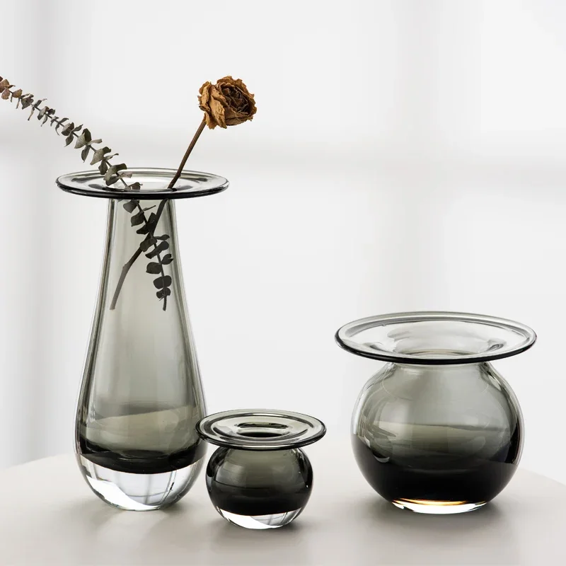 

Vase Water Droplets Glass Vase Light Luxury Home Tabletop Vases Living Room Flower Arrangement Flower Pot For Home Decoration