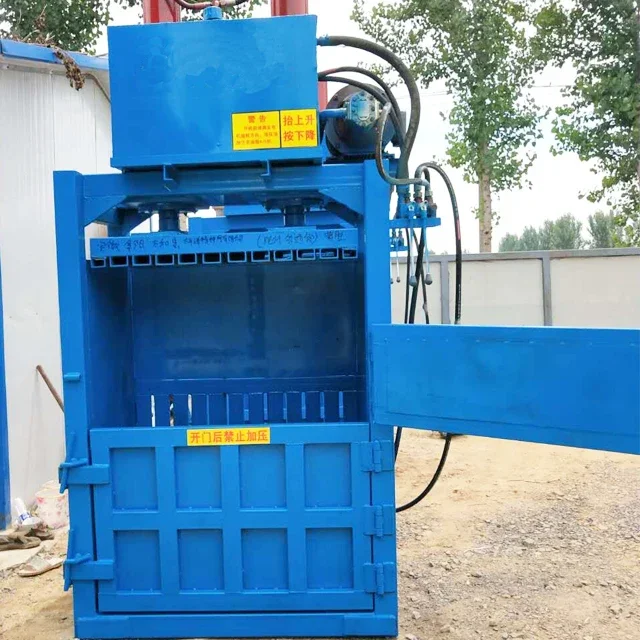 Vuilniscompressor Plastic Metaalschroot Vuilniscompressor Compactor Hydraulische balenpersmachine