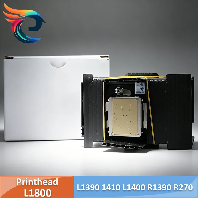 L1800 Print Head Printer Parts UV DTG DTF DFT Original Cabezal R1390 Printhead For Epson L1390 1410 L1400 R1390 R270