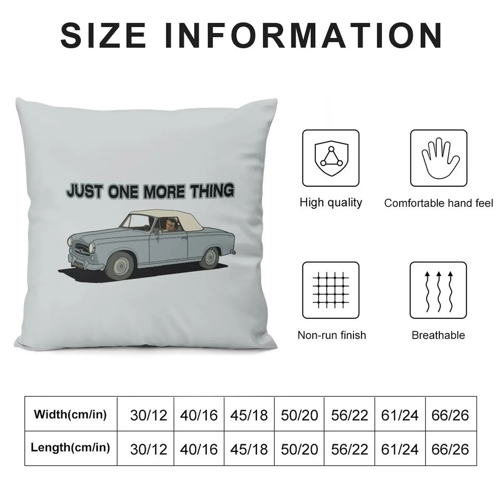 Columbo driving - Just one more thing Throw Pillow Couch Pillows Pillow Cover pillow