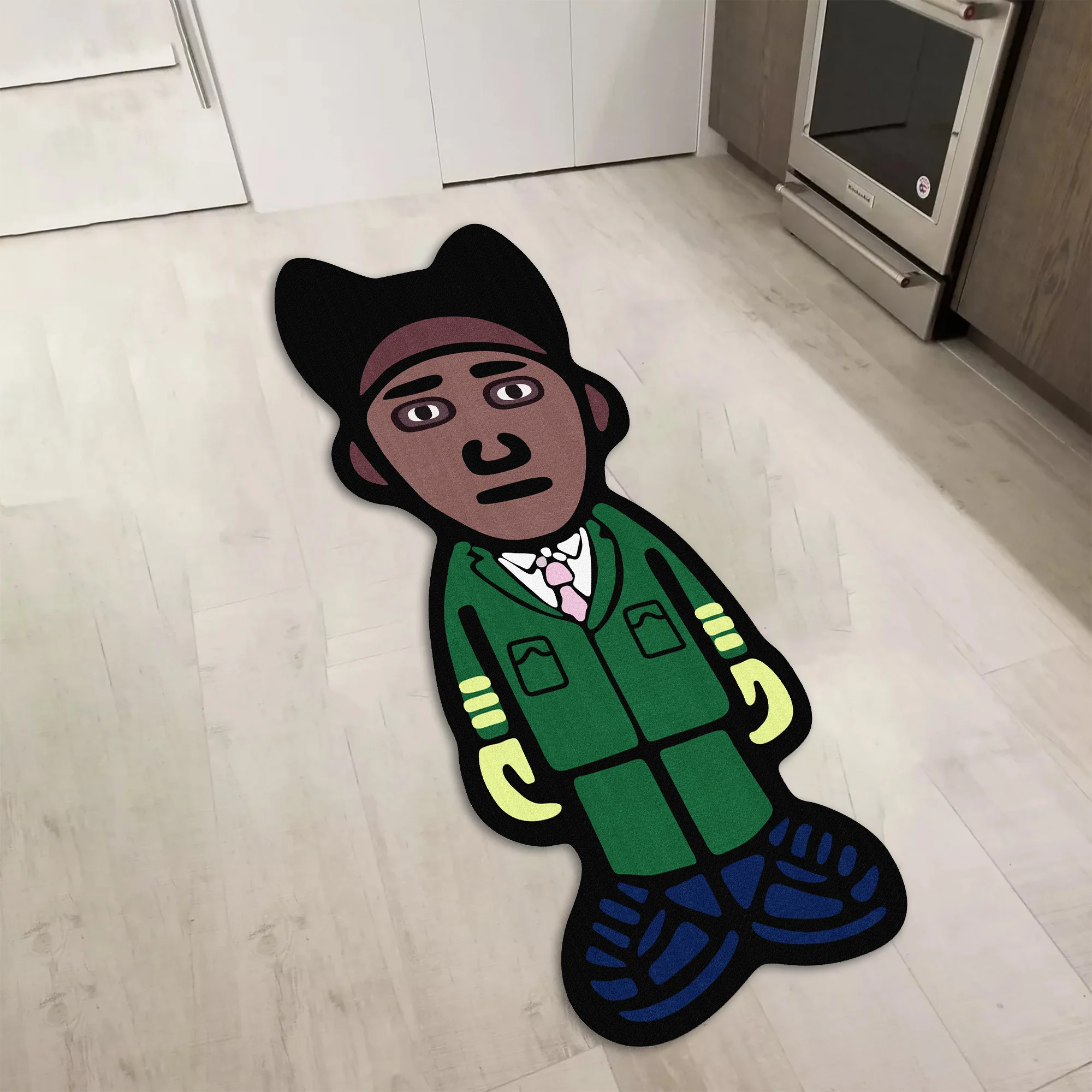 VIKAMA Creatieve trendy karakt - Home Bathroom Door Design recensie en prijs