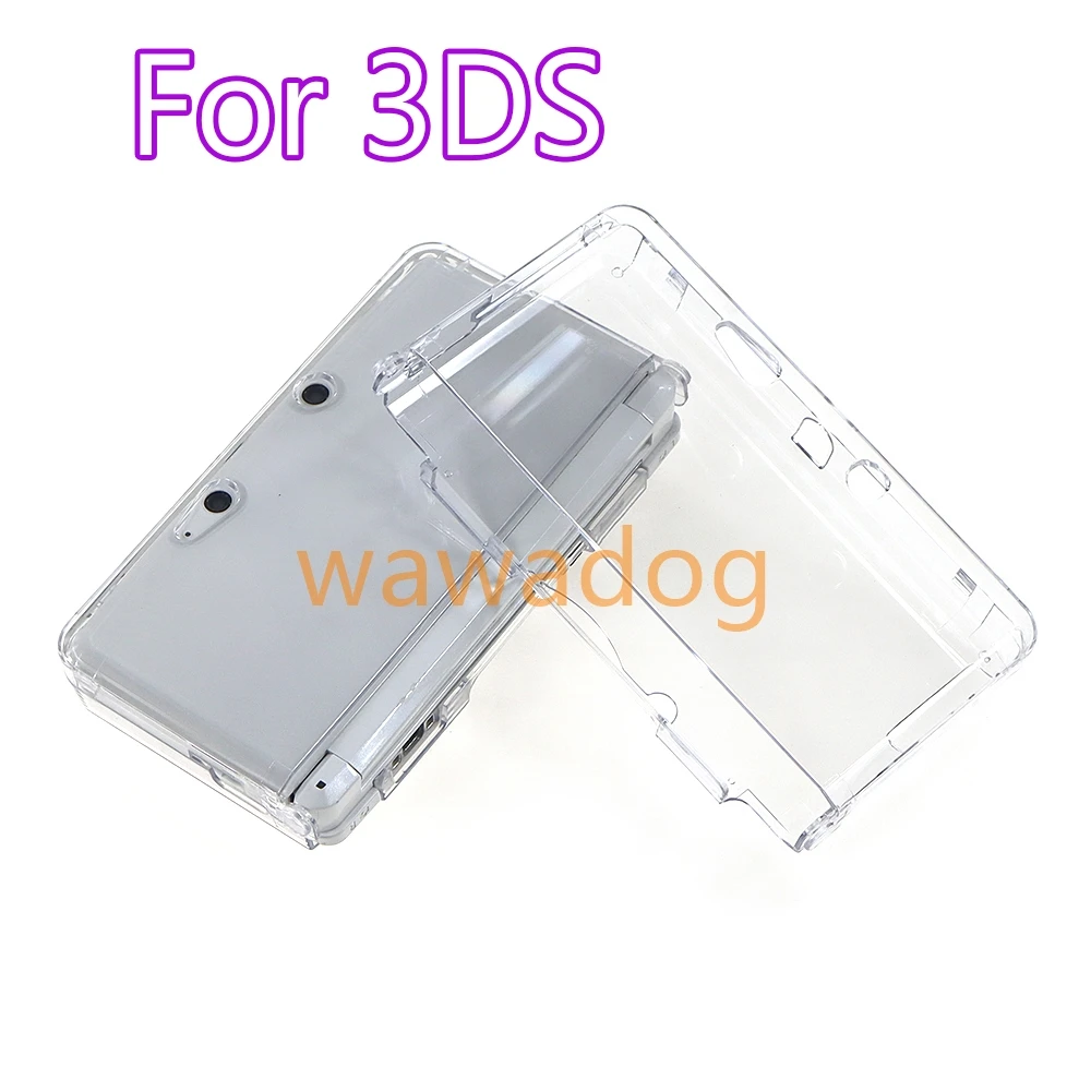 

20sets Crystal Clear Hard Skin Case Cover for Nintend 3DS Console Complete Protection Plastic Gaming Accessory