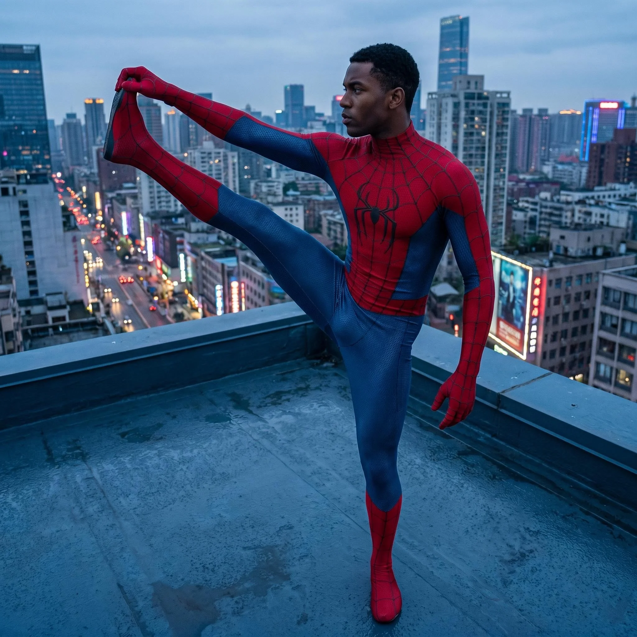 

Halloween Spider Brand New Day BND Cosplay Costume Men Bodysuit Zentai Full Adult Party Jumpsuit-1
