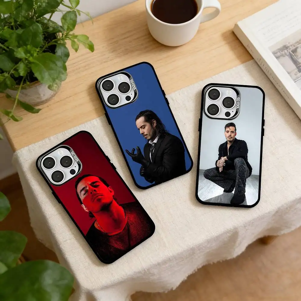 

J-Jose M-Madero Phone Case For iPhone 17,16,15,14,13,12,11 Plus,Pro Max,XS,Colored Silver Plated Inside Cover