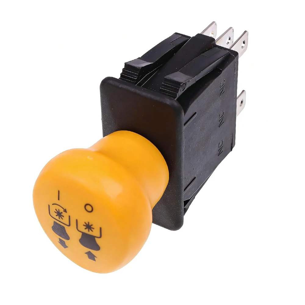 Interruptor de Embrague PTO de 7 Terminales Compatible con MTD Cub Cadet 925-3233A 925-3233 725-3233A 725-3233 Delta 6201-308 6204-308 Blade Clutch