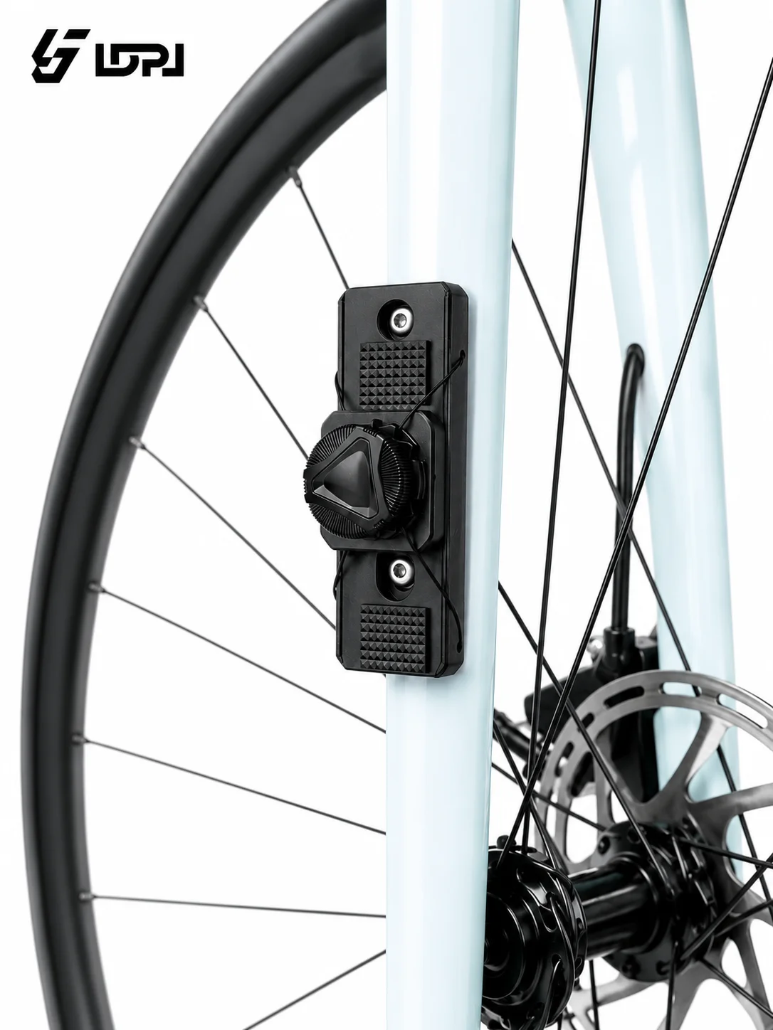LDPJ-Getränkehalter mit Drehknopf zur Einstellung, feste Bohrlochposition, multifunktionaler Getränkehalter für Fahrräder, geeignet für die meisten Fahrradtypen. – Detail 3