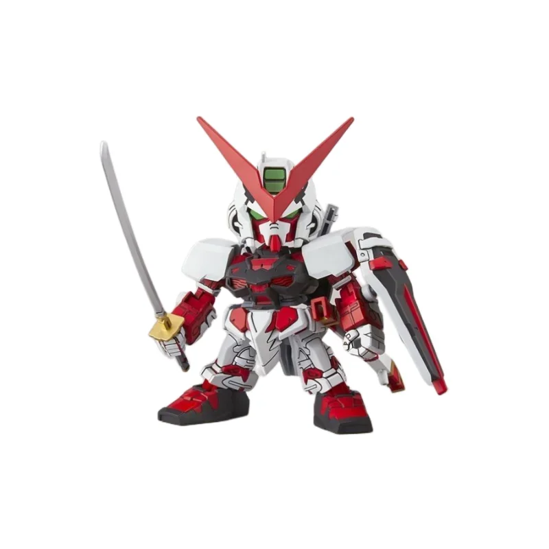 Bandai SD Genuine Gundam Anime Peripheral Q Version Model Heresy Gundam Red Machine Children's Assembled Toys Room Decoration