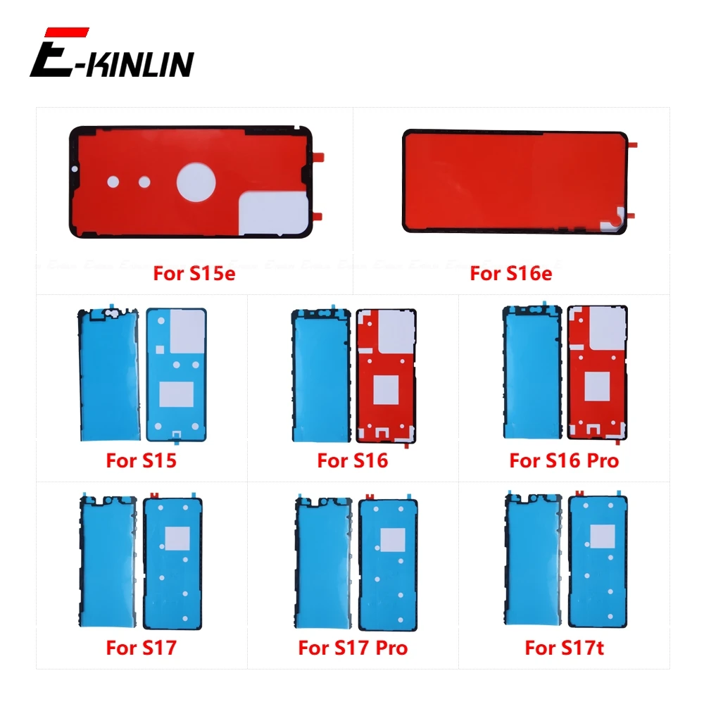 

LCD Display Screen Back Rear Cover Glue Waterproof Adhesive Sticker Tape For Vivo S15 S15e S16 Pro S16e S17 S17t