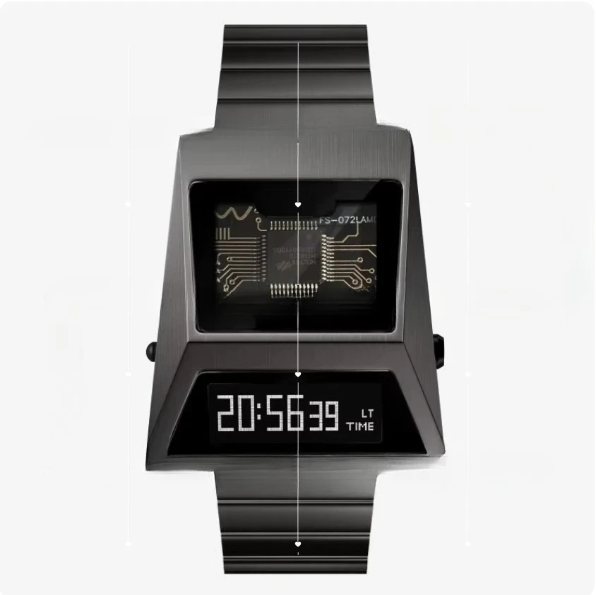 Watch Retro Future Same Good Things S3000 Driver Watch Steel Belt Electronic