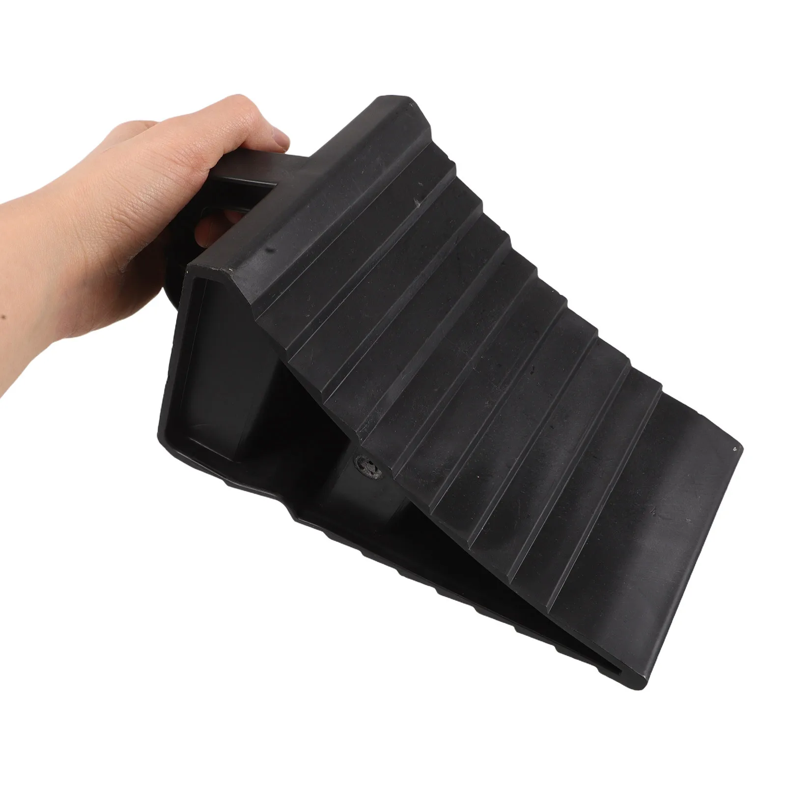 Truck Wheel Plastic Portable Chocks Anti Slip Tire Stoppers Car Truck Stopper Parking Pad Non Slip Wheel Blocks