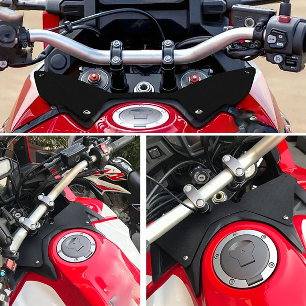 For Africa Twin Cylinder 2016 2017 2018 2019 2020 2021 Honda CRF 1000L CRF 1000 L Motorcycle Fork Block Upper Airflow Deflectors