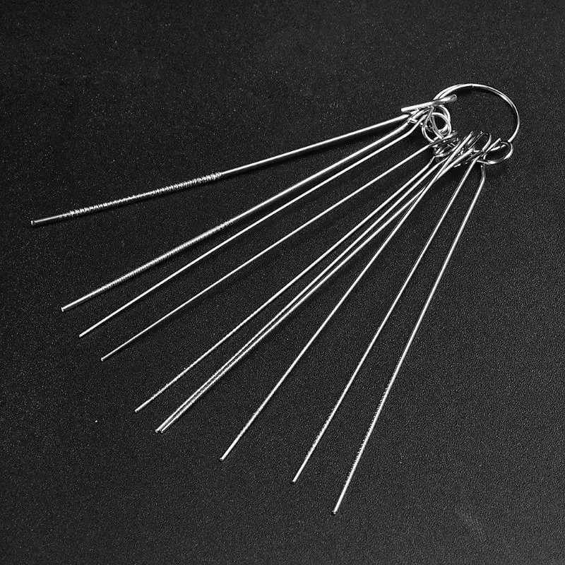 4xfd 10pcs 0,6mm-1.3mm Nut Nut Files File