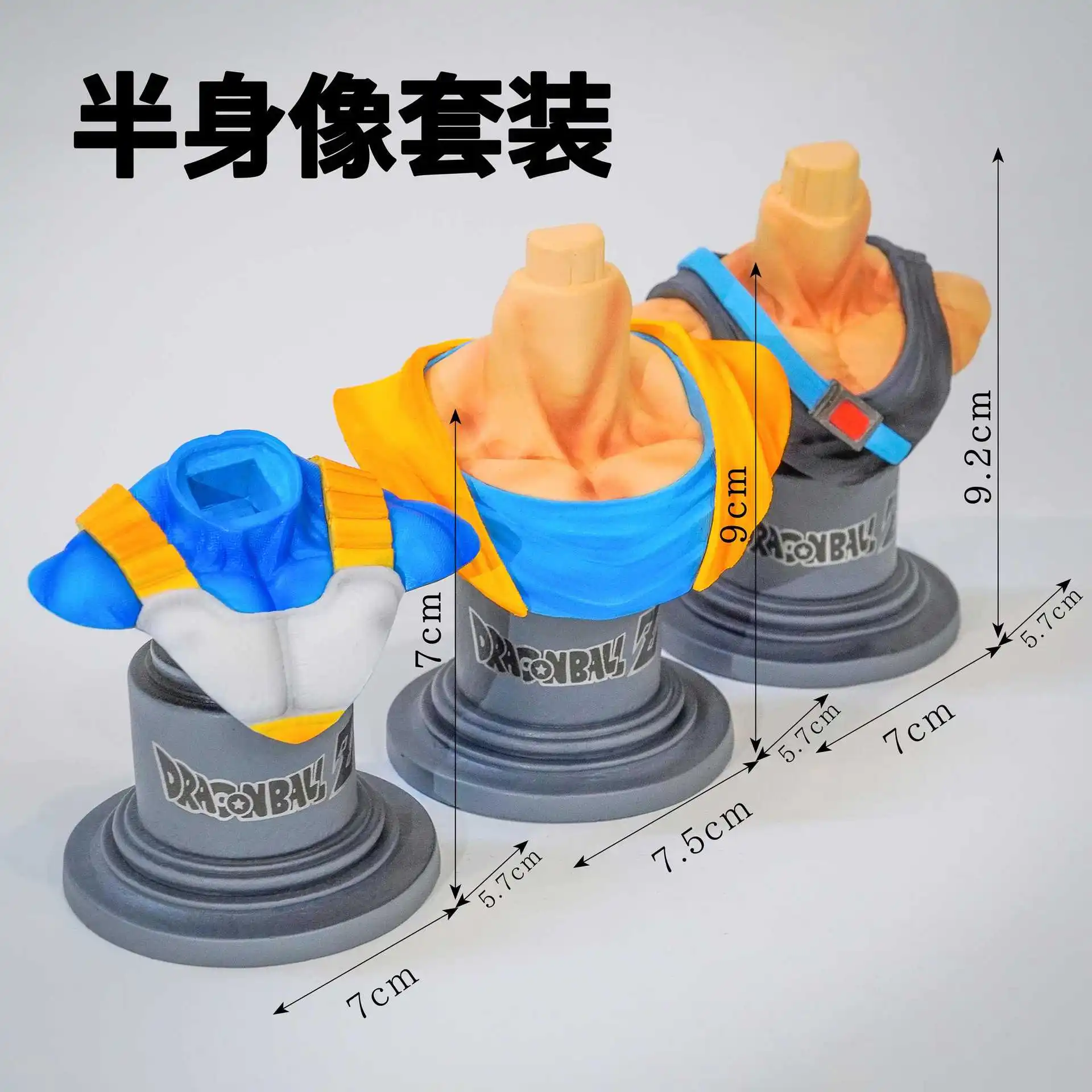 

Набор полуростовых фигурок серии GK JT Dragon Ball Z: модели для декора рабочего стола, коллекционные фигурки Сон Гоку, Вегеты, Транка из серии Unlimited