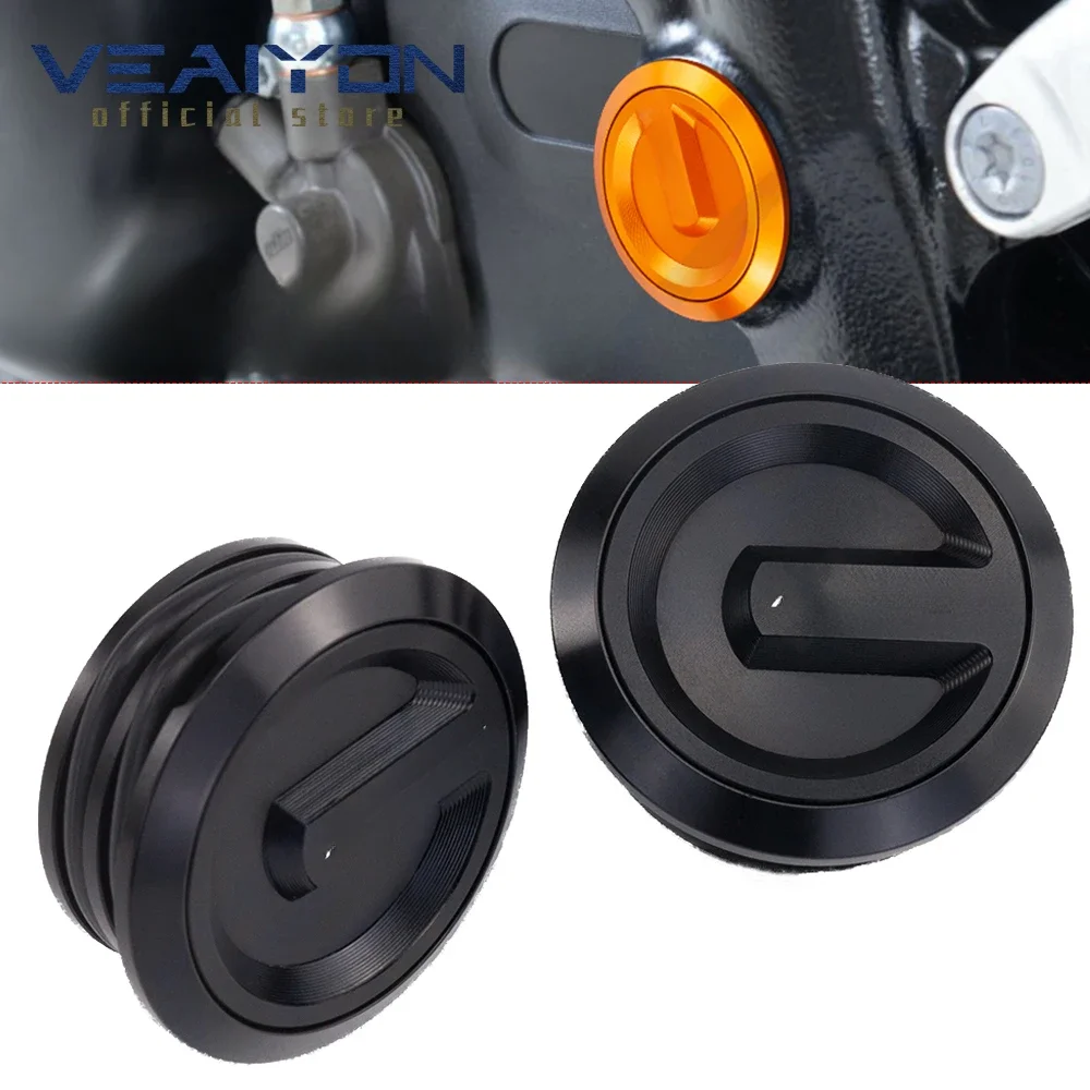 

For K T M 1050 1090 1190 ADV 1290 Super Adventure Frame Hole Cover Caps Plug Decorative Frame Cap Motorcycle Accessories