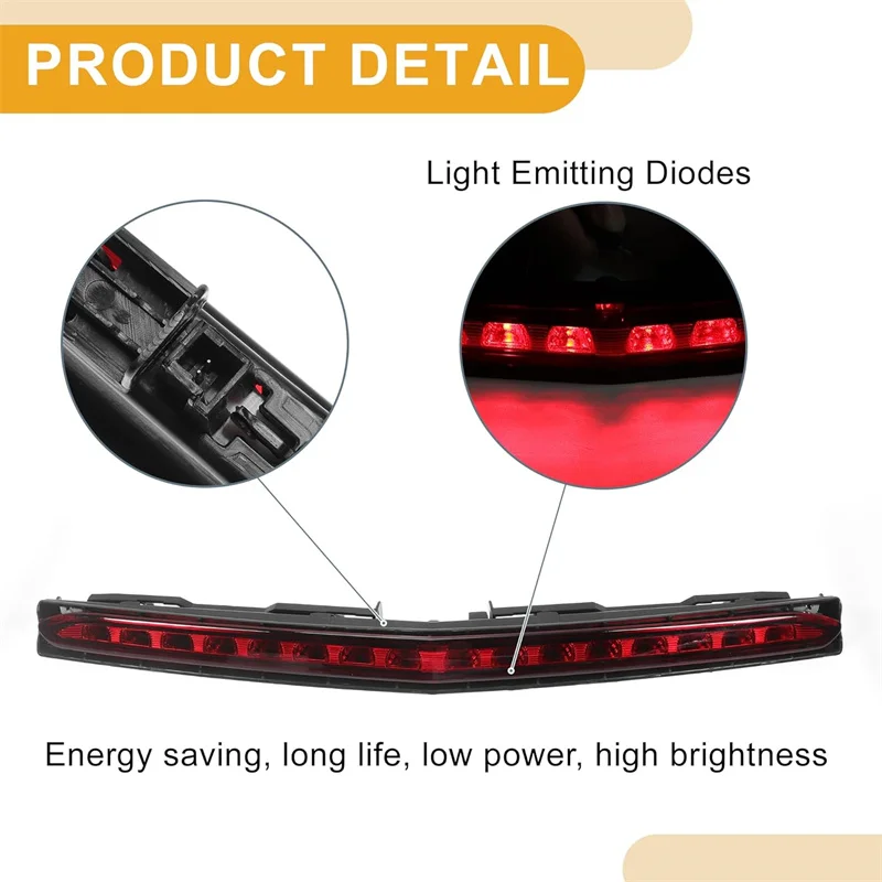 

Car High Rear Brake Lamp Third Brake Light Tail Light Warning Lamp For C207 A207 E-Class 2078200156 2078200066 Red