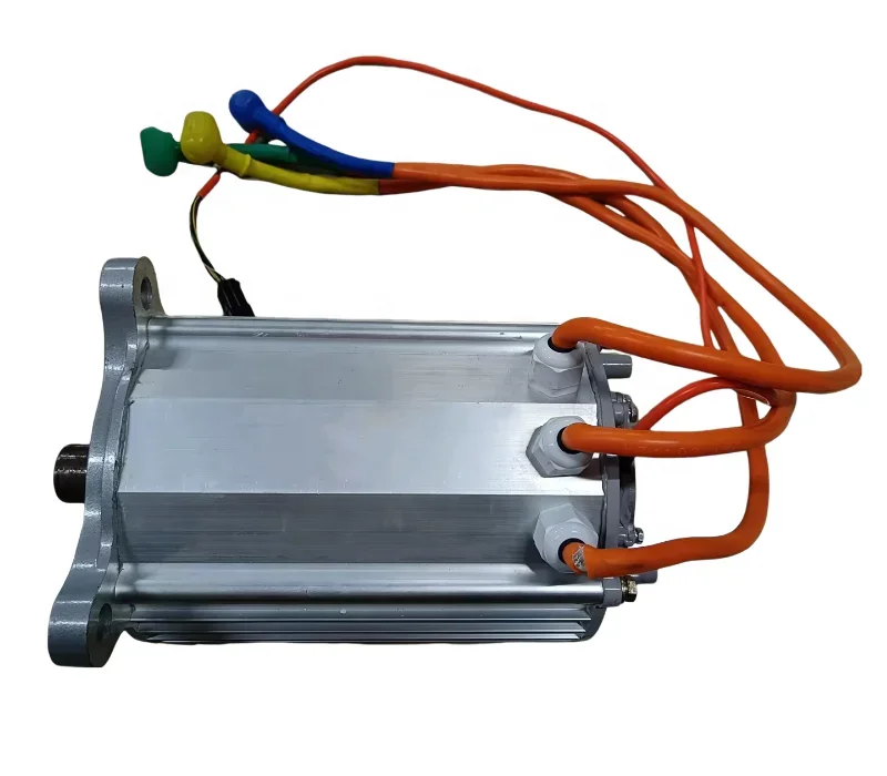 

Поворотный энкодер с воздушным охлаждением, 72 В, 4000 Вт, двигатель PMSM для сверхмощного трехколесного электрического мотоцикла