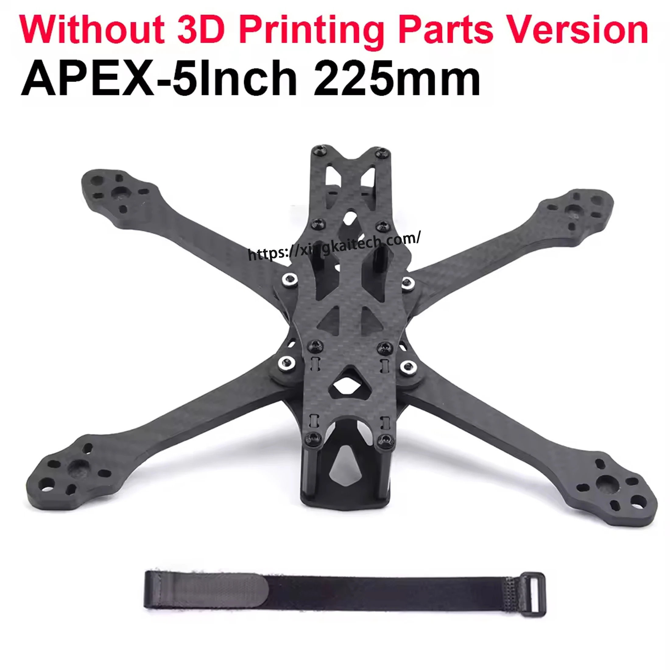 FPV Drone 5 inch 225mm 225/7inch 295mm Carbon Fiber Quadcopter Frame Kit 5.5mm arm For APEX FPV Freestyle RC Racing Drone Models