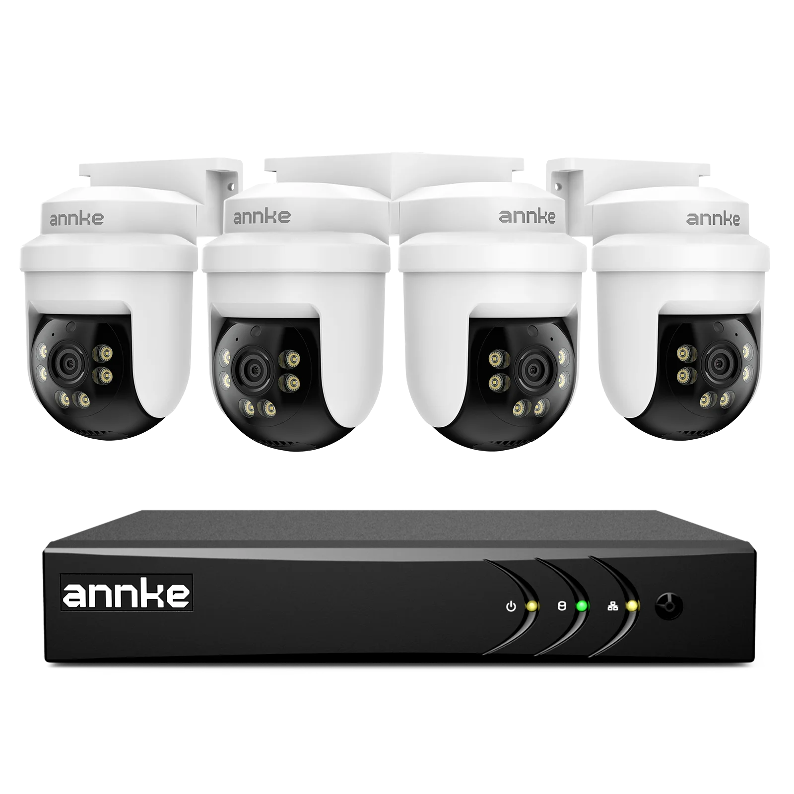 ANNKE 3K 5MP CCTV Home Surveillance Dome PT Camera 8 CH DVR 3/4/6 PCS 3.6mm outdoor camera IP65 IR Night Vision cameras for home security image 3