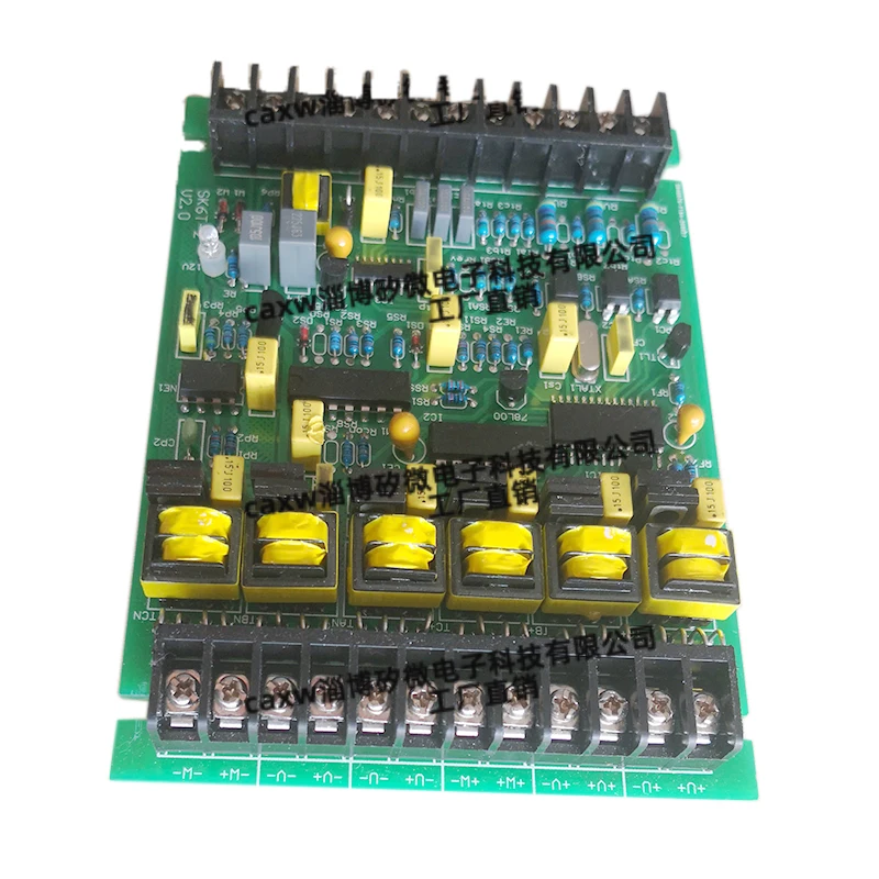 SK6T-2 Thyristor Three-phase Phase-shift Trigger Board Driver Voltage Regulator Circuit Board High Current Trigger