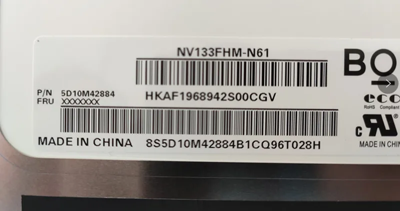 Imagem -06 - Yoga 720 13ikb Tela Lcd 5d10n24290 5d10m42877 13.3 Polegada Portátil Thinkpad Tela de Substituição para Lenovo Yoga 720 13ikb Exibição