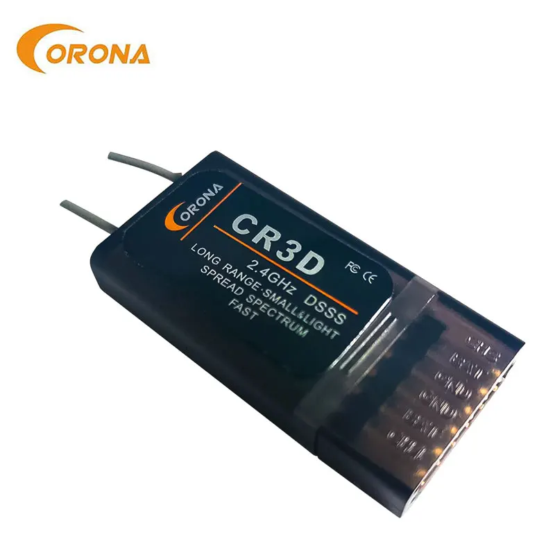 

2,4G CR3D 3-канальный мини-приемник DSSS для модуля CT8F/CT8J DSSS Беспроводной приемник дистанционного управления