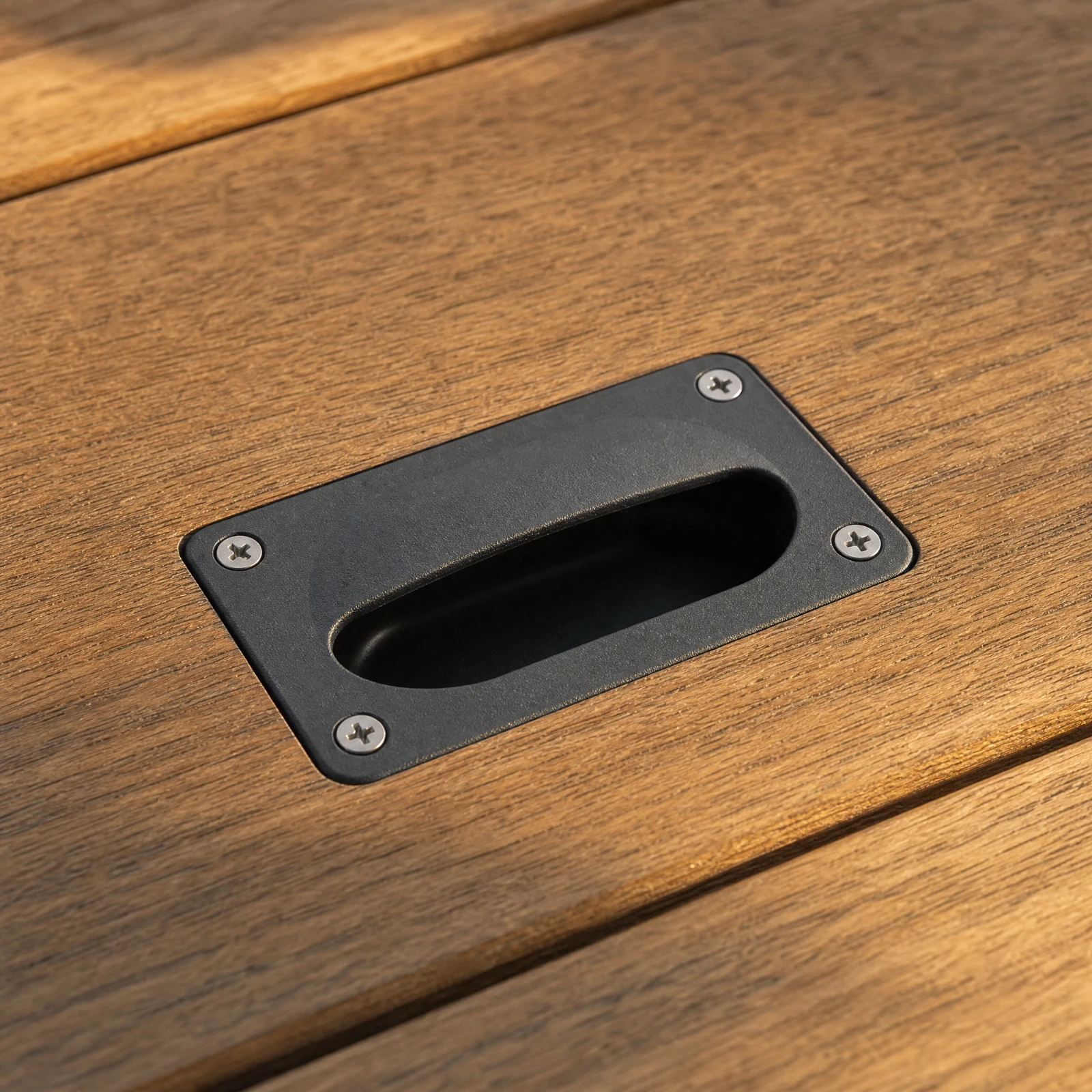 Flush Lift Handle Corrosion Resistant Recessed Marine Hatch Handle Hardware Compact for Cabin Doors, Engine Covers