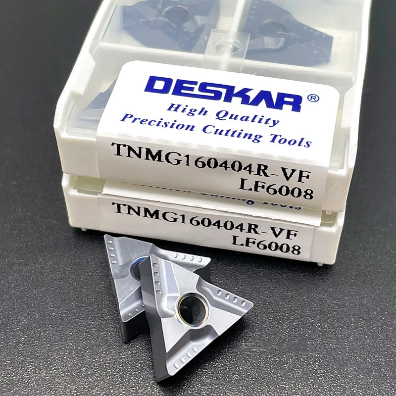 TNMG160404R TNMG160404L TNMG160408R TNMG160408L VF LF6008 Carbide Insert Blade CNC Metal Lathe Tool Turning tool insert