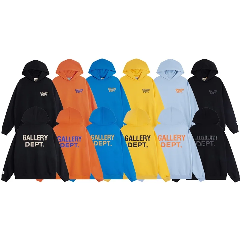 

Classic Men's Hoodie Casual Trendy Letter Slogan Print Comfortable All-Match Hooded Sweatirt Streetwear Sle Street Faion