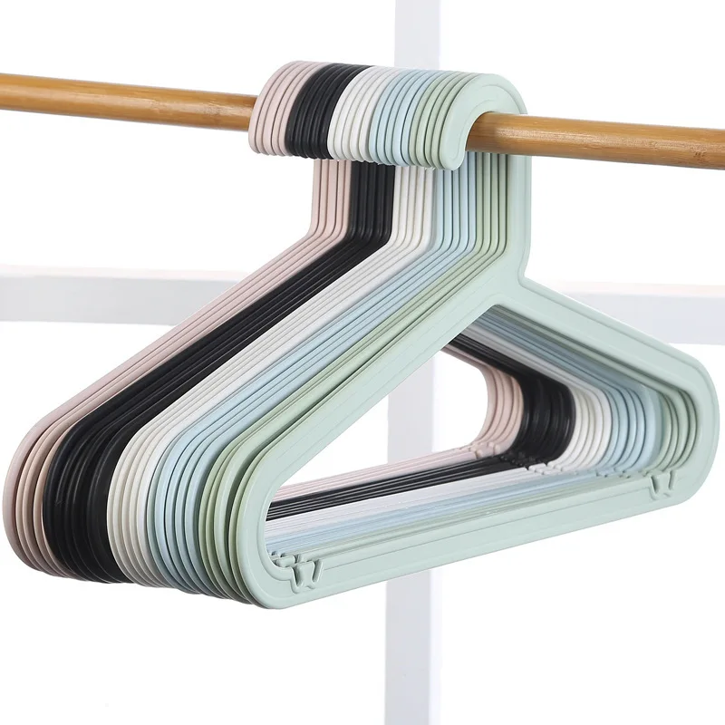 Traceless Coat Hangers Household Wardrobe Adult Multi-function Coat Hangers Non-slip Dry And Wet Drying Coat Hangers Wholesale