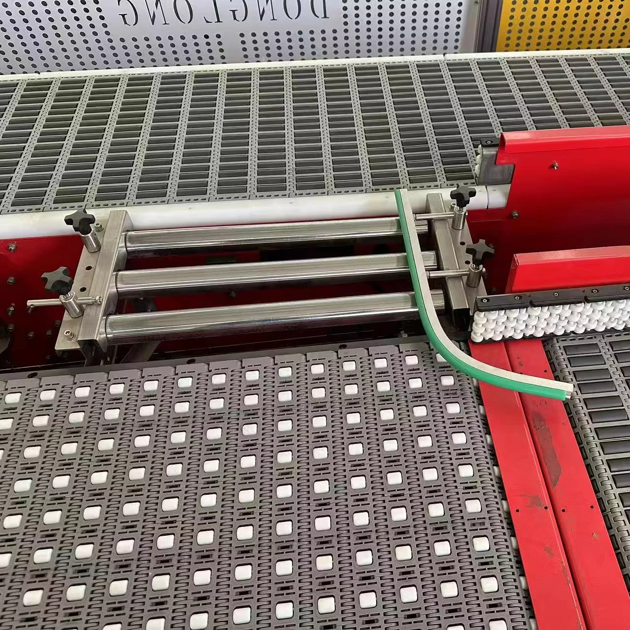 Sorting Conveyor Has Motor Ball Module Belt Conveyor Logistics Warehousing Sorting Machine Plastic Module Belt Conveyor