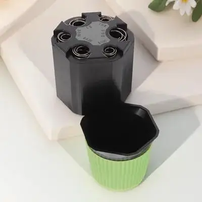 Automatic Counting Holder Large Capacity Reusable Plastic Container for Loose Change Desktop Vehicle Coin Organizer