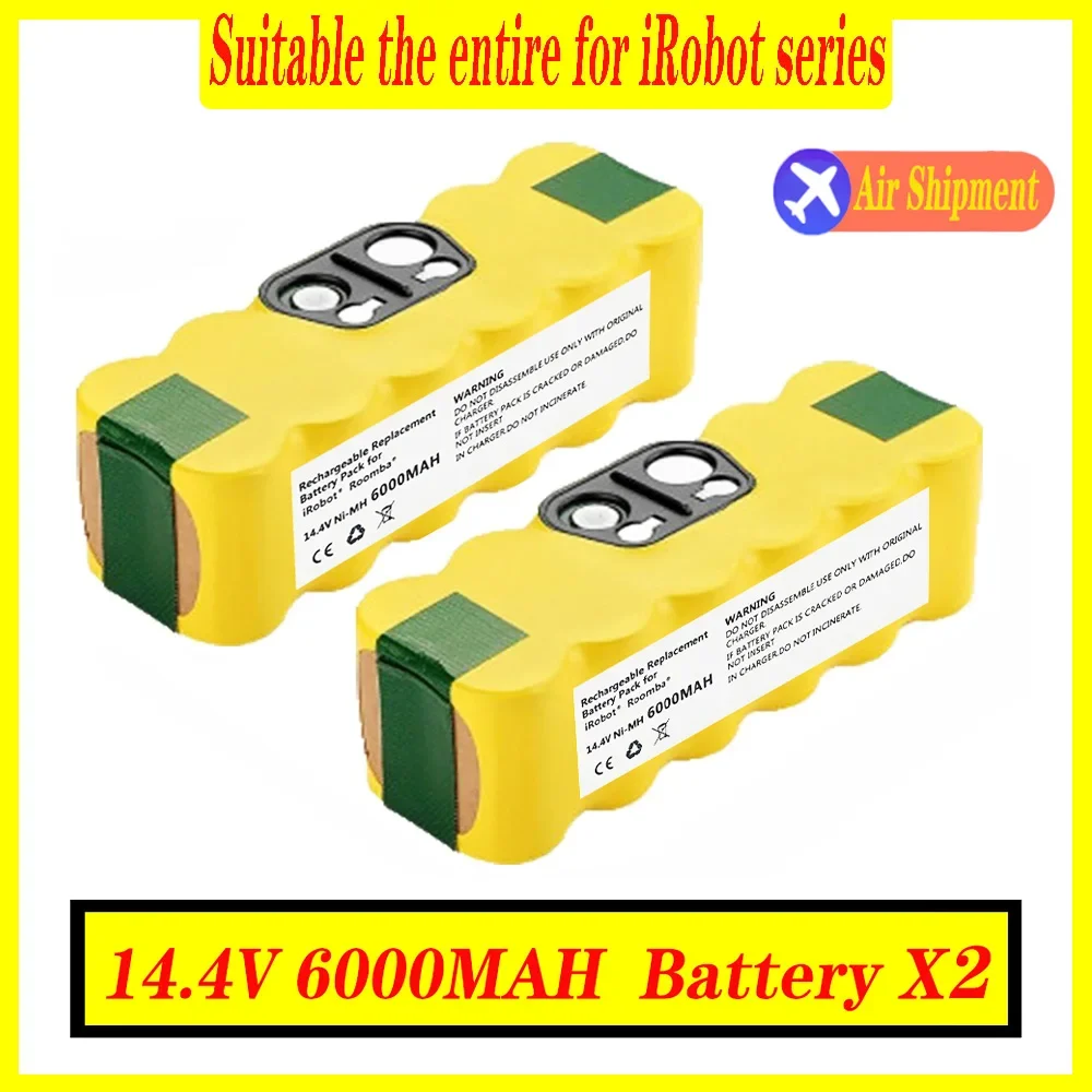 

Suitable For iRobot Roomba 500 600 620 650 700 770 780 800 900 Series Vacuum Cleaners 4500mAh/6000mAh Rechargeable Battery