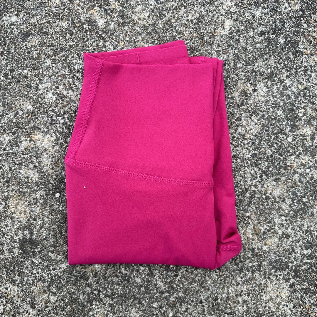 Solid Color High Waist Yoga Legging soft Women Sport Pant Tight Butter Athletic Gym Comprehensive Training Jog Back Waist Pocket — 1