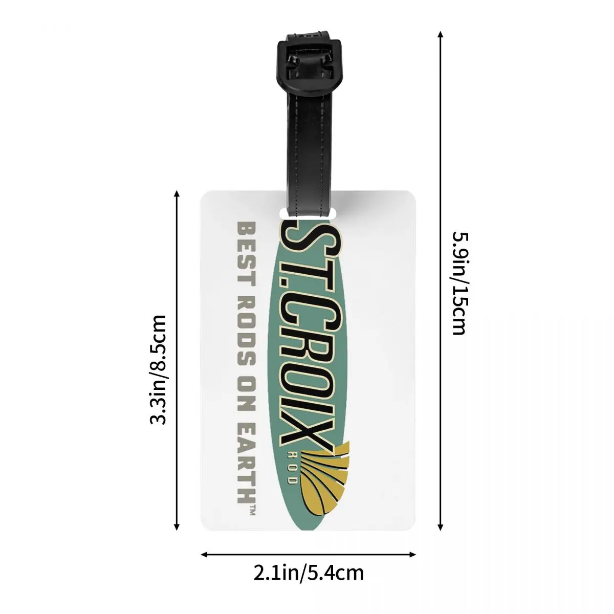 الحياة الحب سانت كروكس ميرش علامات الأمتعة حقيبة الملحقات السفر لطيف الأمتعة الصعود علامة التسمية حامل معرف اسم العنوان #4