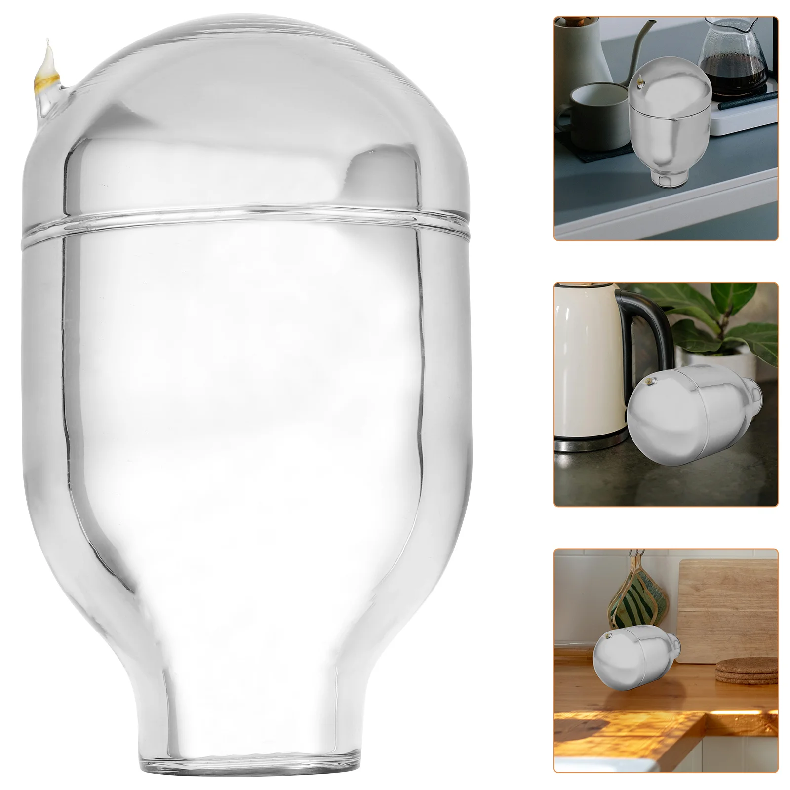 

Insulated Glass Lined Thermal Kettle 1L Vacuum Flask for Water Tea Coffee Home Office Use Longlasting Heat Retention