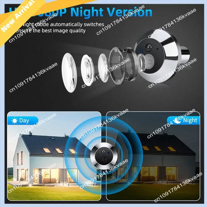 M01K Tuya Peephole Camera Mobile Phone Remote Monitoring Wifi HD Video Doorbell Wireless Intercom Video