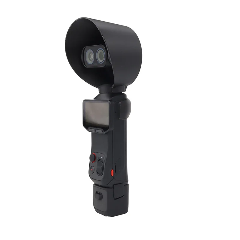 For Insta360 Luna Ultra Lens Hood Cap Outdoor Shooting Light Blocking Scratch Protection Cover