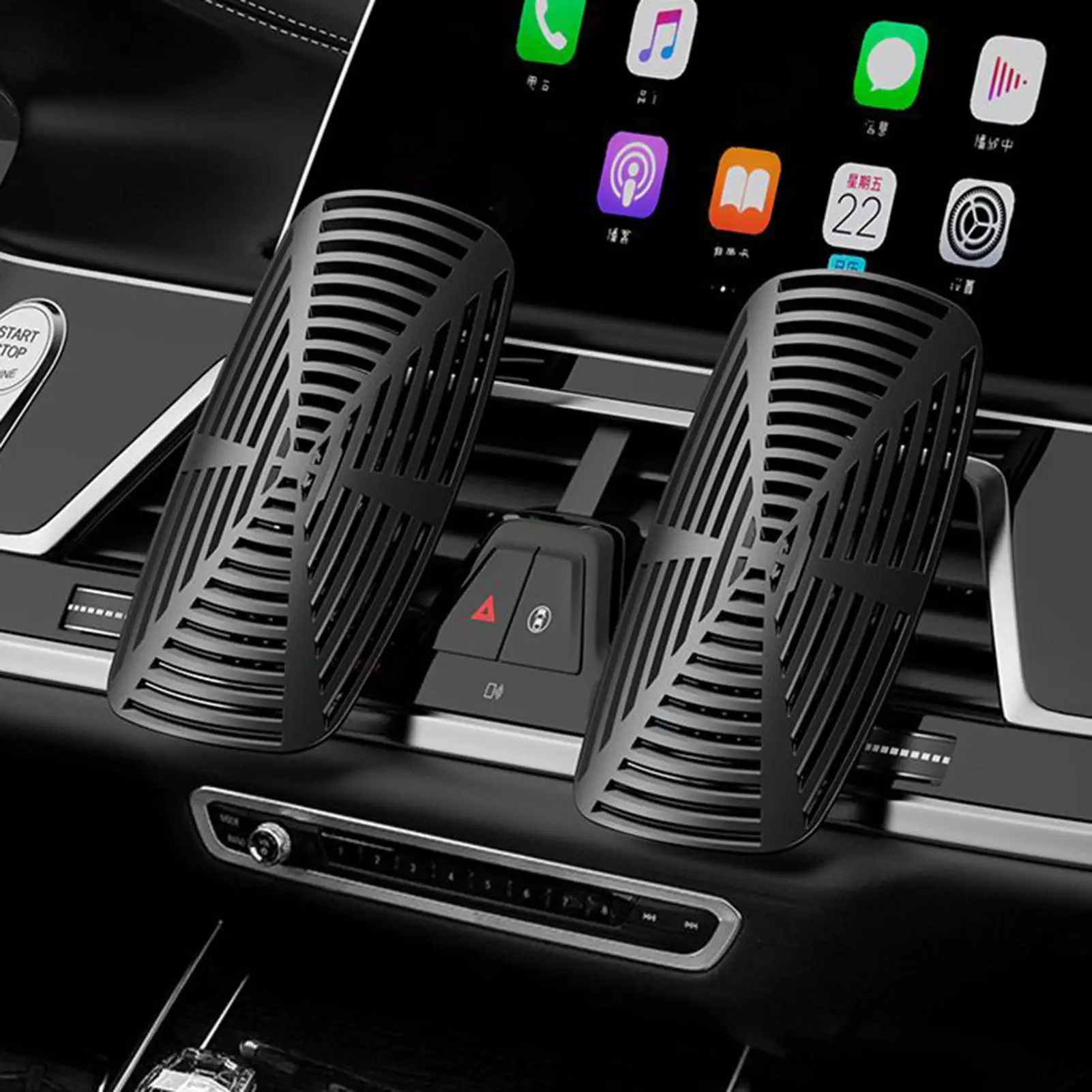 

2X Car Air Conditioner Vent Wind Baffle Anti Direct Blowing Ventilation Cover Aromatherapy Diffuser Air Vent Outlet Accessories