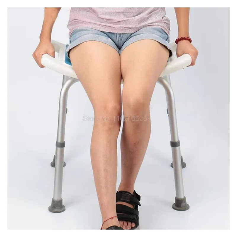 

Shower Bath Chair Adjustable Bathroom Stool Chair for The Elderly Kids Pregnant Shower Stool
