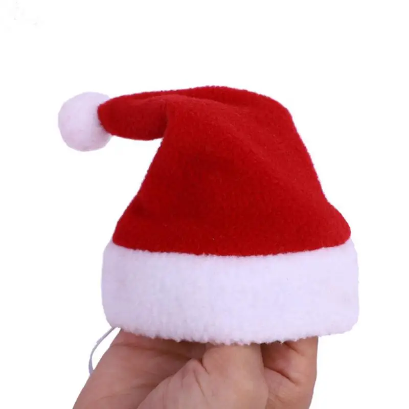 Pet Cat Dog Christmas Hat Cap Puppy Dog Accessories for Small Dogs Dog Costume Dog Hats for Cats Dog Costumes Pet Supplies