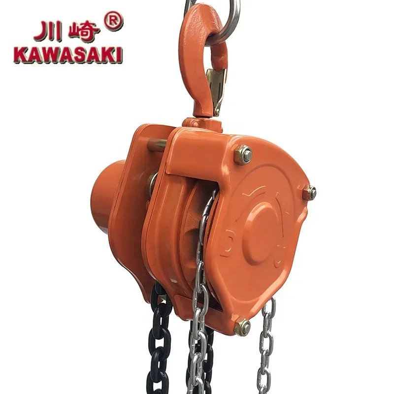 1 Ton KAWASAKI VC Chain Block Vital Manual Lifting Chain Pulley Block