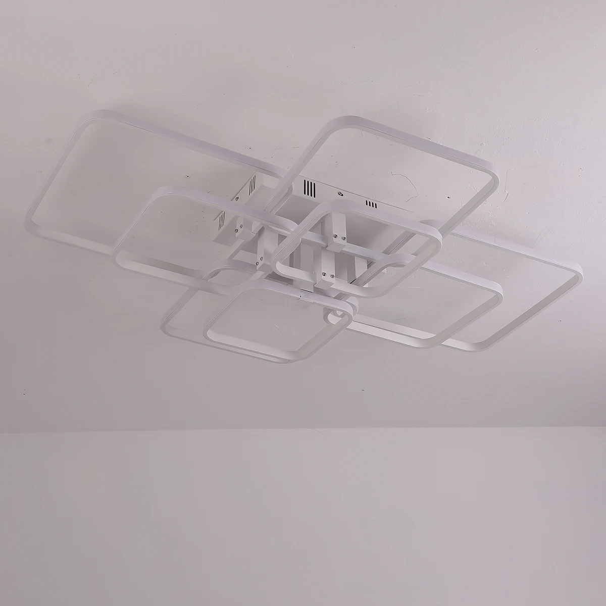 NEO Gleam Rectangle Acrylic Aluminum Modern Led ceiling lights for living room bedroom AC85-265V White Ceiling Lamp Fixtures