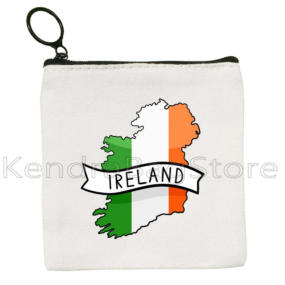 Islandia Iran Irlandia Italia Georgia Yunani Latvia Meksiko Kolombia Rwanda Bendera Peta Kanvas Dompet Koin Kunci Tas Dompet Kantong