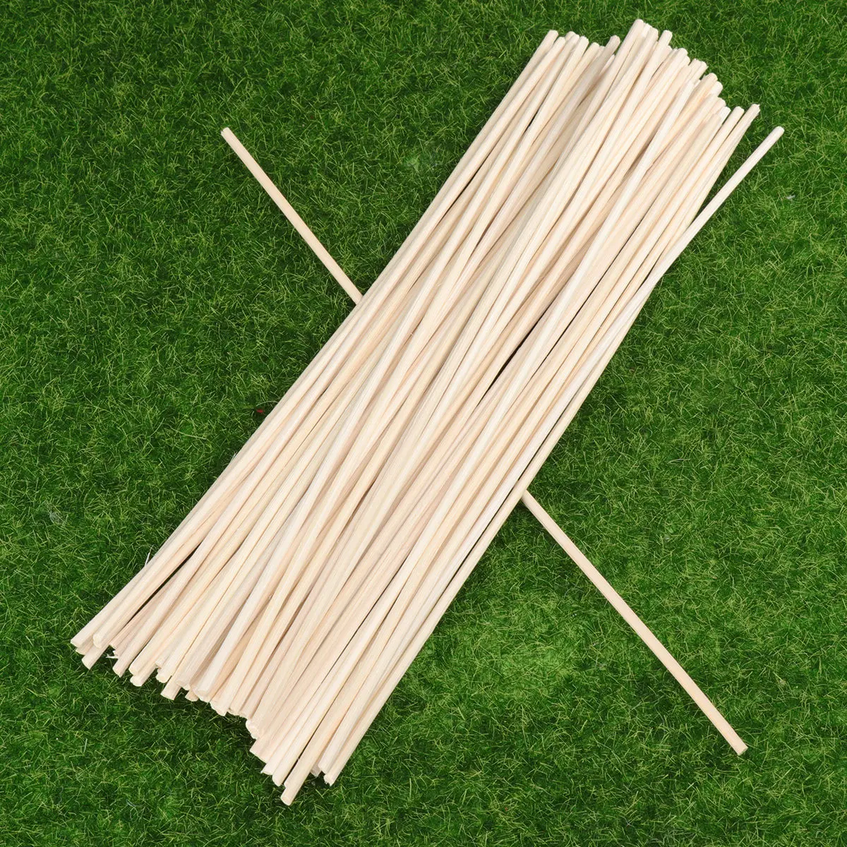 60Pcs Lightweight Rattan Diffuser Sticks Essential Oil Wick Refills for Living Room Kitchen Wedding Aromatherapy Air Refreshing