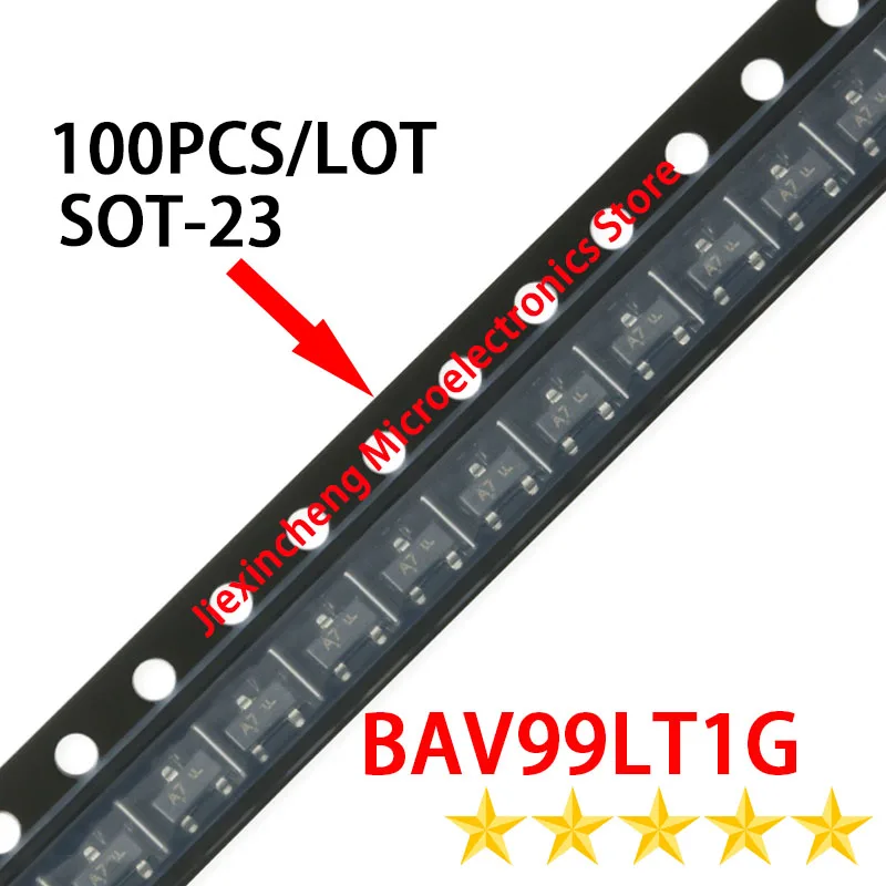 BAV99 marking:A7 BAV99LT1G SOT23 New original