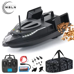 Marca, barco de cebo de pesca, motores duales, luz trasera de dirección, Control de crucero, capacidad de carga de 1,5 kg, corrección automática de ganado, alerta de batería baja
