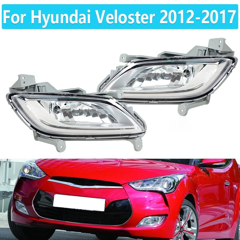 

Halogen Fog Lamp For Hyundai Veloster 2012 2013 2014 2015 2016 2017 Car Front Fog Light Fog Lamp Assembly 922012V010 922022V010