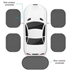 Car Window Sunshade Cover Sun UV Protection Auto Front Rear Black Window Curtain Side Glass Mesh Sunshades Accessories 6