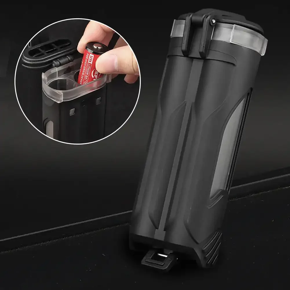 Tactical Dual Battery Storage Case Container Box Waterproof Double Store For CR123 AAA AA 18650 Batteries Paintball Accessories